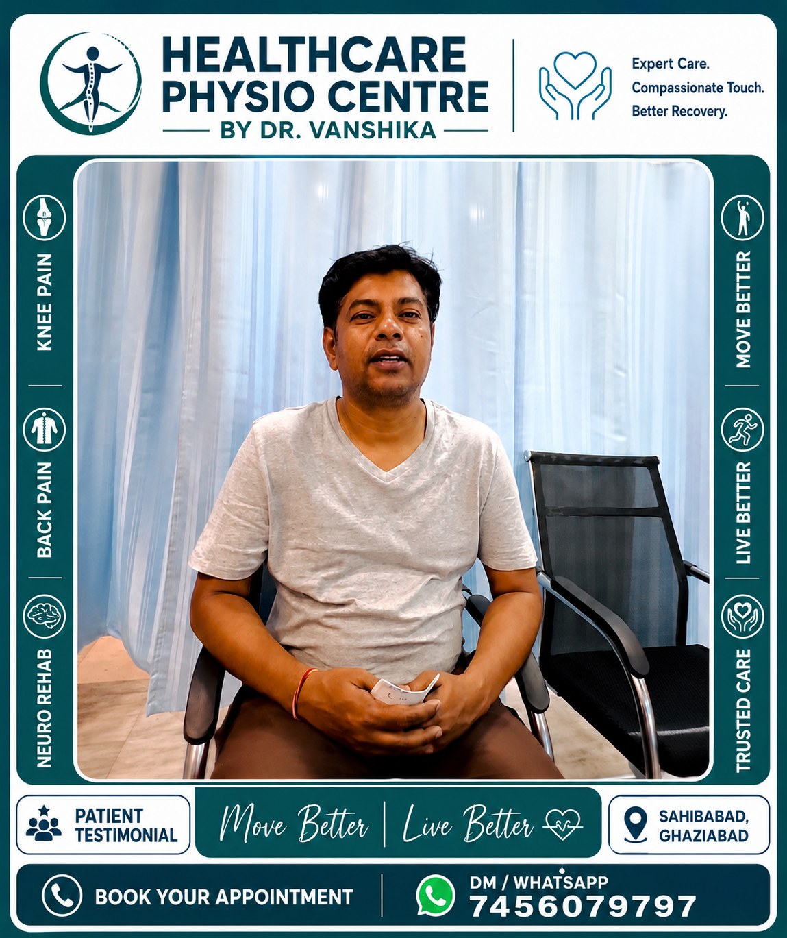 Physiotherapy rehabilitation treatment at Healthcare Physio Centre